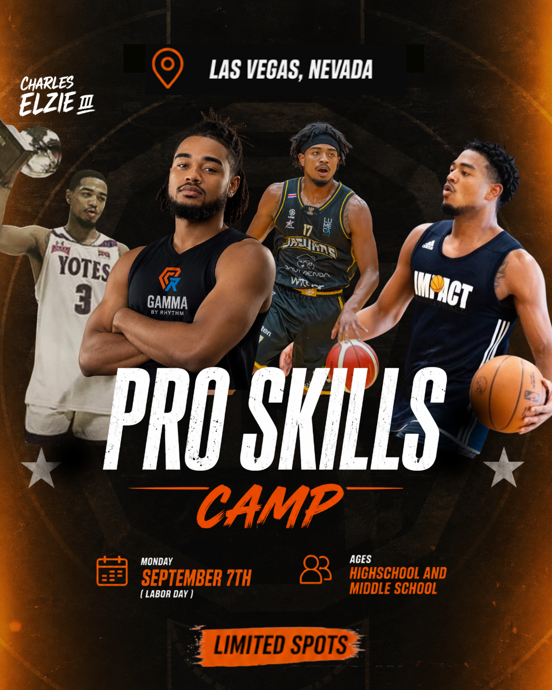 Pro Skills Camp - Las Vegas, NV - Labor Day 2026 - Afternoon Session